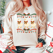 Press Ready Transfer - Christmas Ribbon Goose