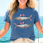 Press Ready Transfer - Coquette Sardines