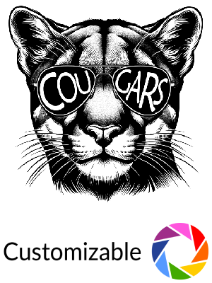 Cougars Sunglasses - Shape