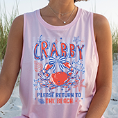 Press Ready Transfer - If Crabby Return to Beach - Adult