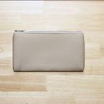 Small Zipper Pouch - Cream