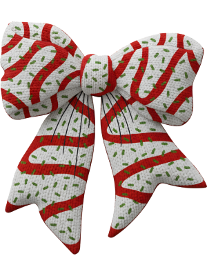 Crochet Cake Bow - 143