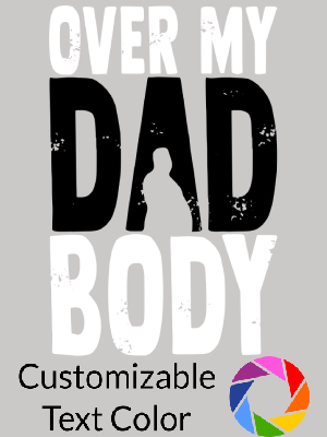 Over my Dad Body - White - Shape