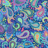 Siser EasyPatterns Plus HTV - Paisley Party 12" x 12"