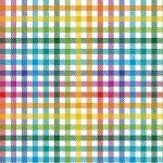 Printed Pattern Vinyl - Glossy - Easter Buffalo Plaid 12" x 24" Sheet