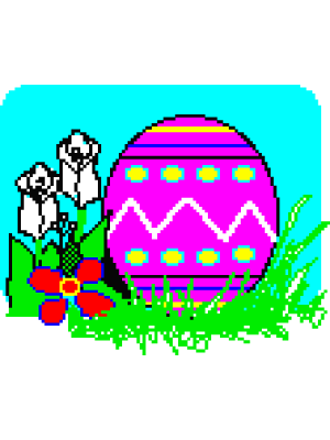 Easter Pixel Icon