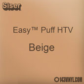 Easy™ Puff HTV: 12" x 12" - Beige