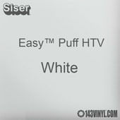 Easy™ Puff HTV: 12" x 12" - White