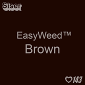 EasyWeed HTV: 12" x 12" - Brown