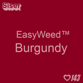 EasyWeed HTV: 12" x 12" - Burgundy