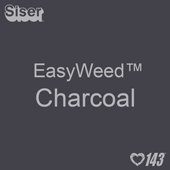 EasyWeed HTV: 12" x 12" - Charcoal