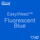 EasyWeed HTV: 12" x 5 Yard - Fluorescent Blue