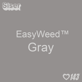 EasyWeed HTV: 12" x 12" - Gray
