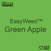 EasyWeed HTV: 12" x 12" - Green Apple 