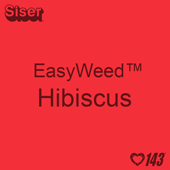 EasyWeed HTV: 12" x 12" - Hibiscus 