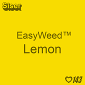 EasyWeed HTV: 12" x 12" - Lemon