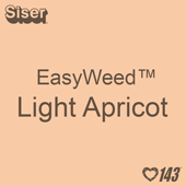 EasyWeed HTV: 12" x 12" - Light Apricot