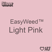 EasyWeed HTV: 12" x 12" - Light Pink