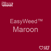 EasyWeed HTV: 12" x 24" - Maroon