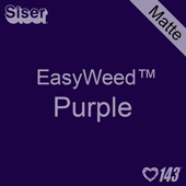 EasyWeed HTV: 12" x 12" - Matte Purple
