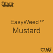 EasyWeed HTV: 12" x 5 Yard - Mustard