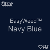EasyWeed HTV: 12" x 5 Foot - Navy Blue