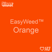 EasyWeed HTV: 12" x 12" - Orange 