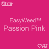 EasyWeed HTV: 12" x 12" - Passion Pink