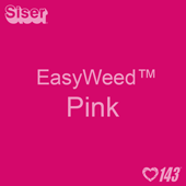 EasyWeed HTV: 12" x 12" - Pink