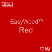 EasyWeed HTV: 12" x 5 Yard - Red