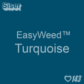 EasyWeed HTV: 12" x 5 Foot - Turquoise