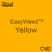 EasyWeed HTV: 12" x 12" - Yellow