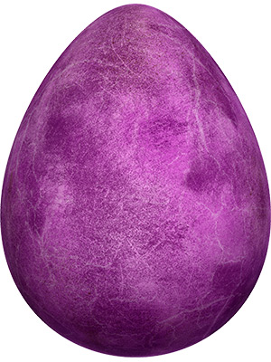 Egg Dyed Purple