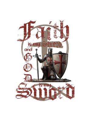 Faith Is My Shield God Is My Sword - 143