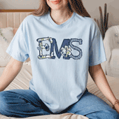 Press Ready Transfer - Floral EMS