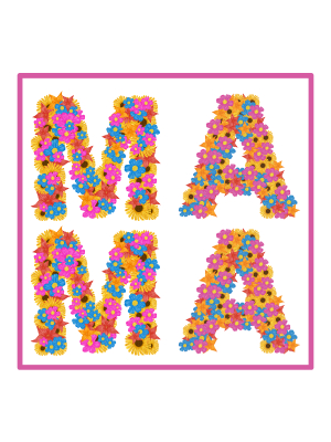 Flower Mama - Square - 143