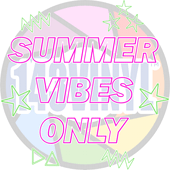 Free Download - Fluorescent Summer Vibes Only