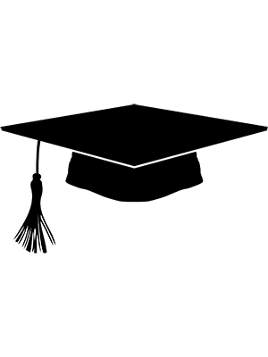 Graduation Cap Forward
