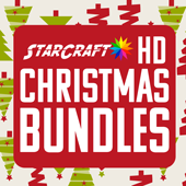 10 Pack StarCraft HD 12" x 12" - Christmas Bundle