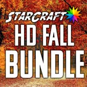 10 Pack StarCraft HD Matte 12" x 12" - Fall Bundle
