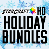 10 Pack StarCraft HD 12" x 12" - Holiday Bundle