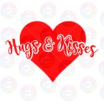 Hugs and Kisses Big Heart