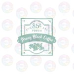 Fresh Strong Black Coffee