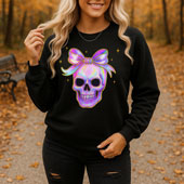 Press Ready Transfer - Iridescent Skull