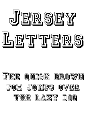 Jersey Letters