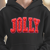 Press Ready Tranfser - Jolly Polka Dot Patch - Youth