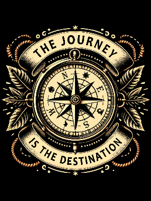 The Journey is the Destination Compass - For Dark Materials - 143