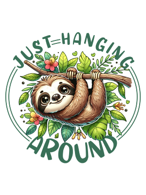 Just Hanging Around Sloth - 143 