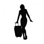 Free Download - Lady with a Suitcase