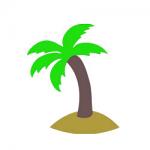 Free Download - Layered Palm Tree